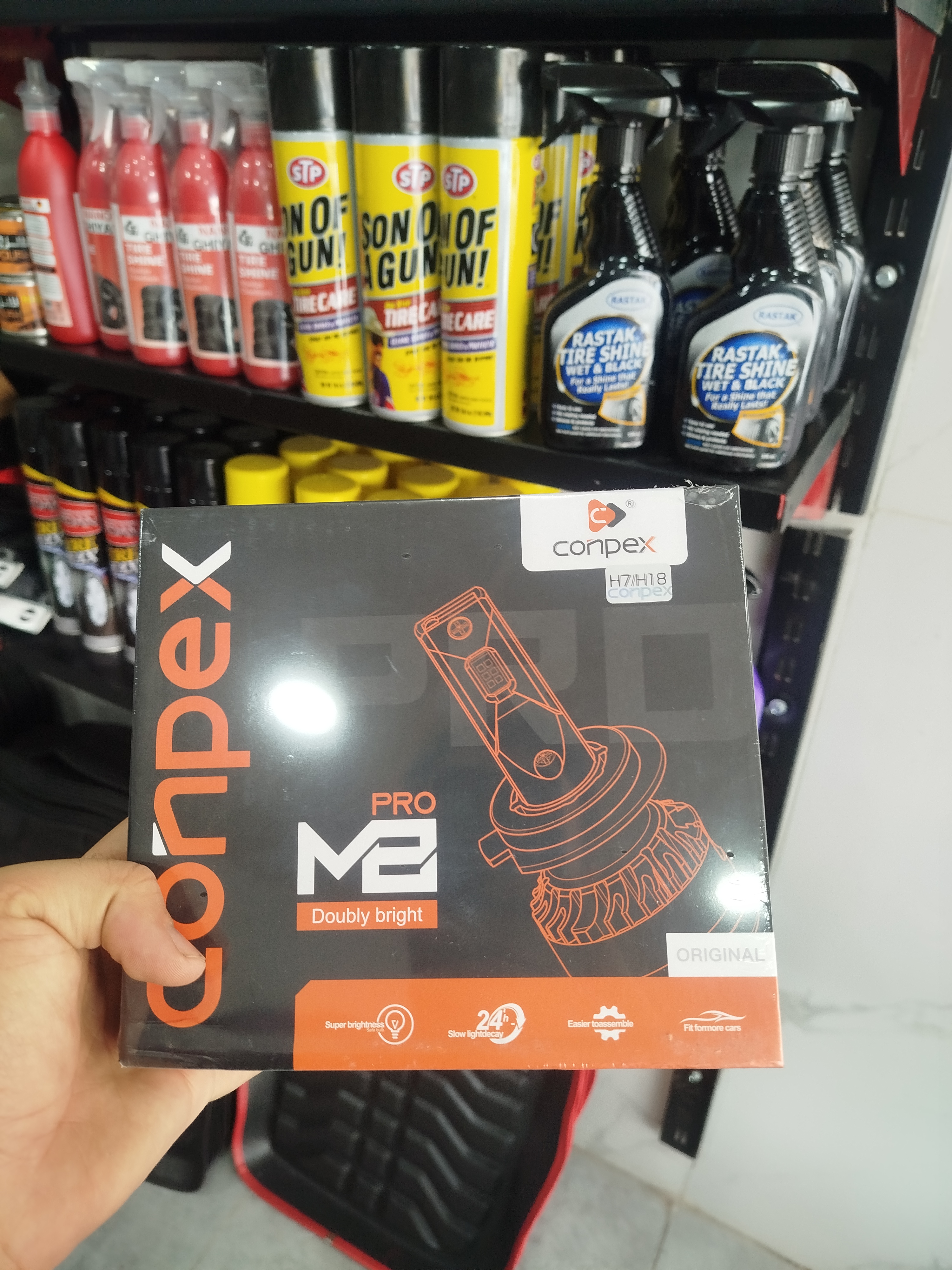 هدلایت m8 pro h7